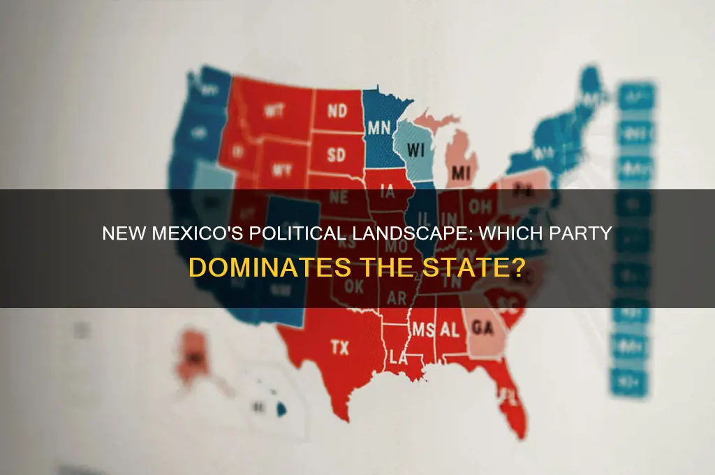 which political party always carries new mexico
