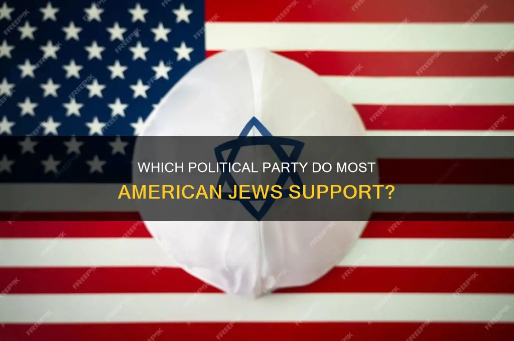 which political party are most american jews