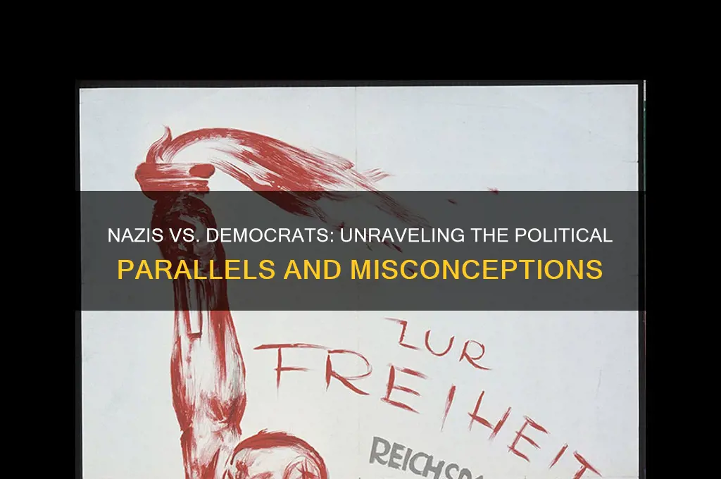 which political party are the nazis most like democrats