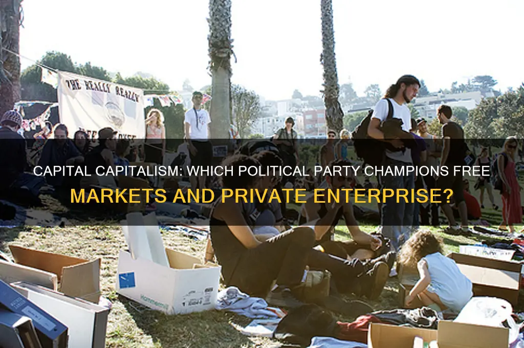 which political party believes in capital capitalism