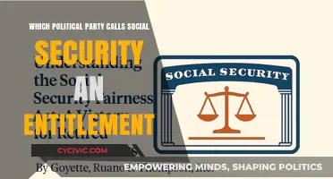 Social Security Entitlement: Which Political Party Uses This Label?