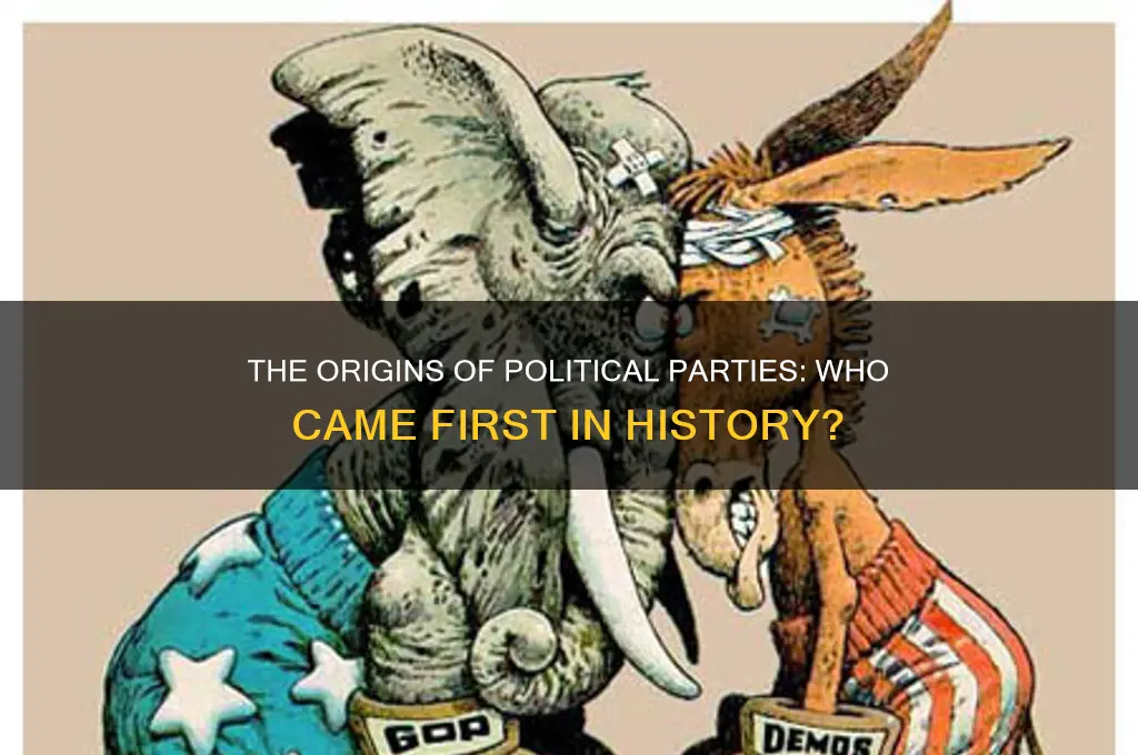 which political party came first