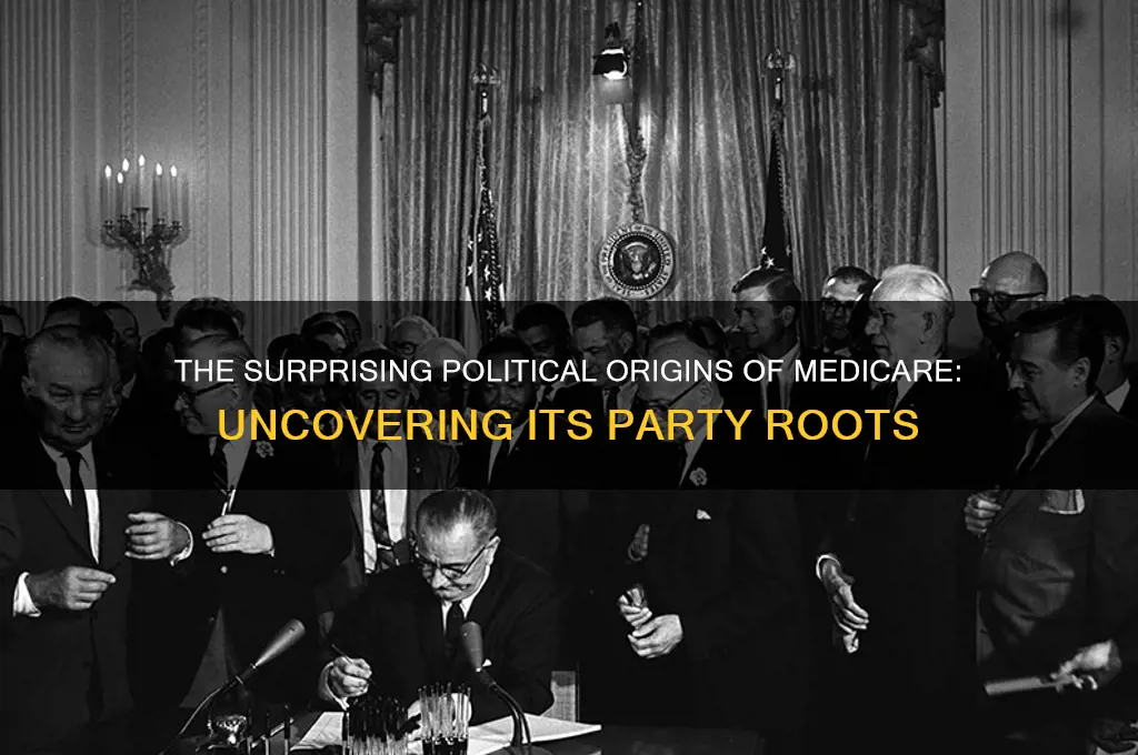 which political party came up with medicare