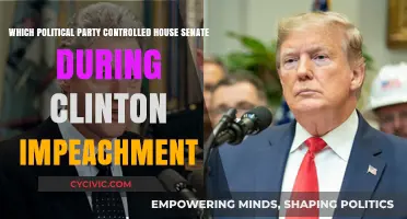 Clinton Impeachment: Which Political Party Controlled the House and Senate?