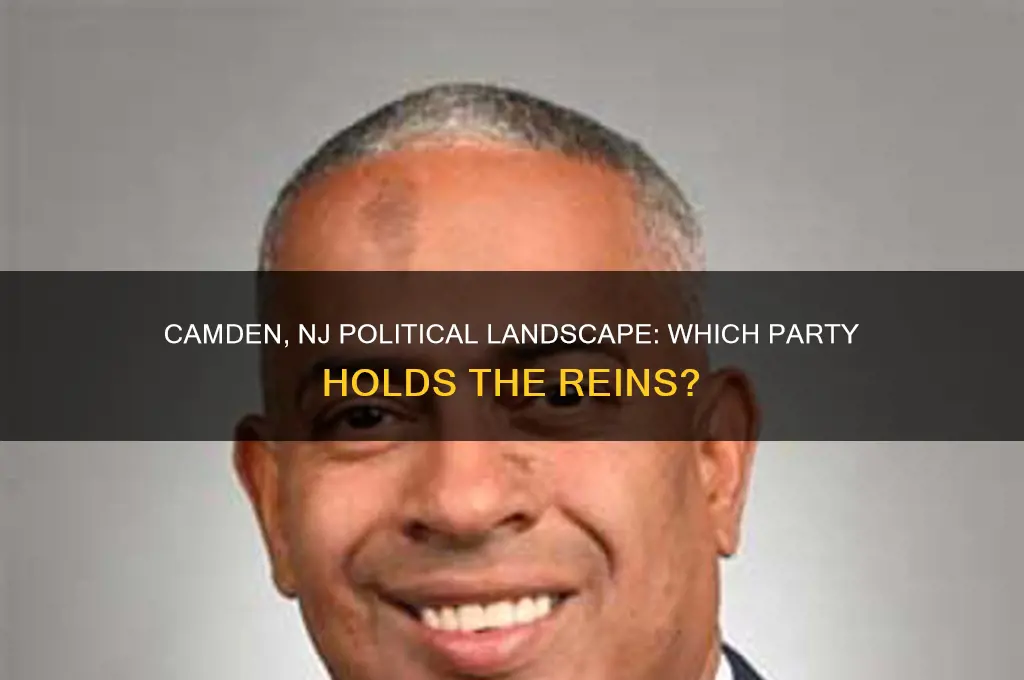 which political party controls camden nj