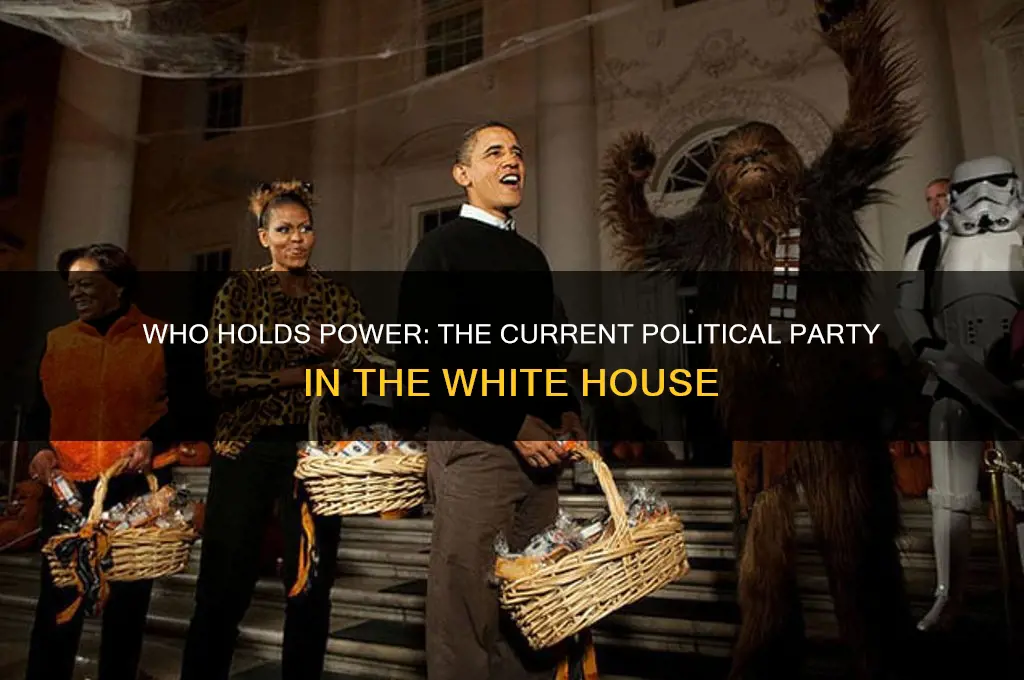 which political party controls the white house