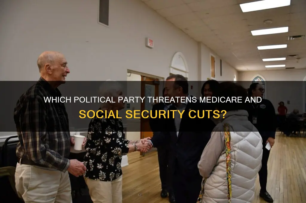 which political party cuts medicare and social security