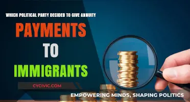 Immigrant Annuity Payments: Which Political Party Championed This Policy?
