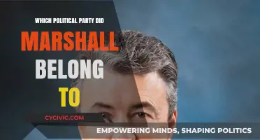 Unveiling Marshall's Political Affiliation: Which Party Did He Belong To?