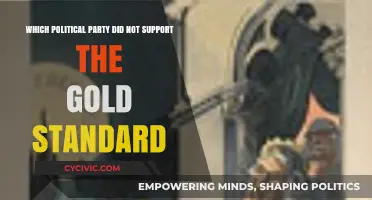 Which Political Party Opposed the Gold Standard in History?