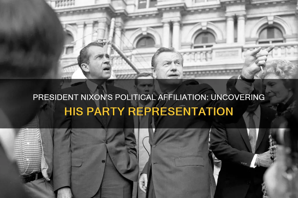 which political party did president nixon represent