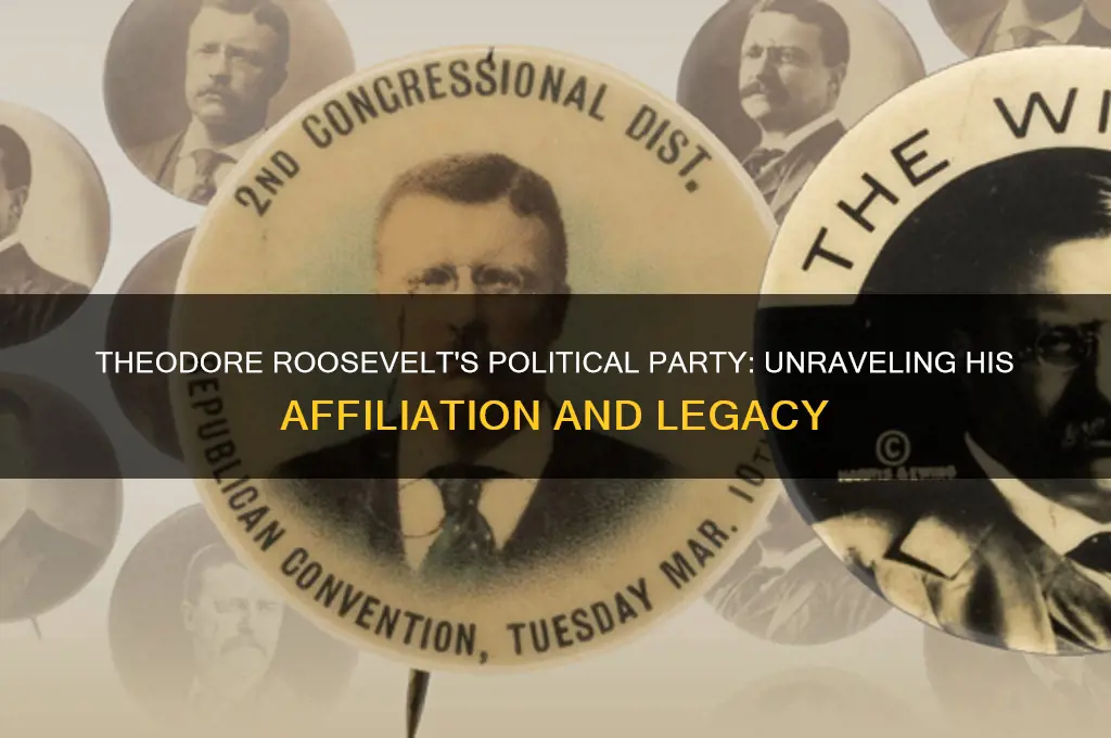 which political party did theodore roosevelt belong to