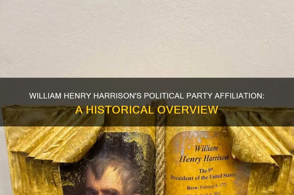 which political party did william henry harrison belong to