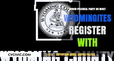 Wyoming's Political Leanings: Which Party Dominates Voter Registration?