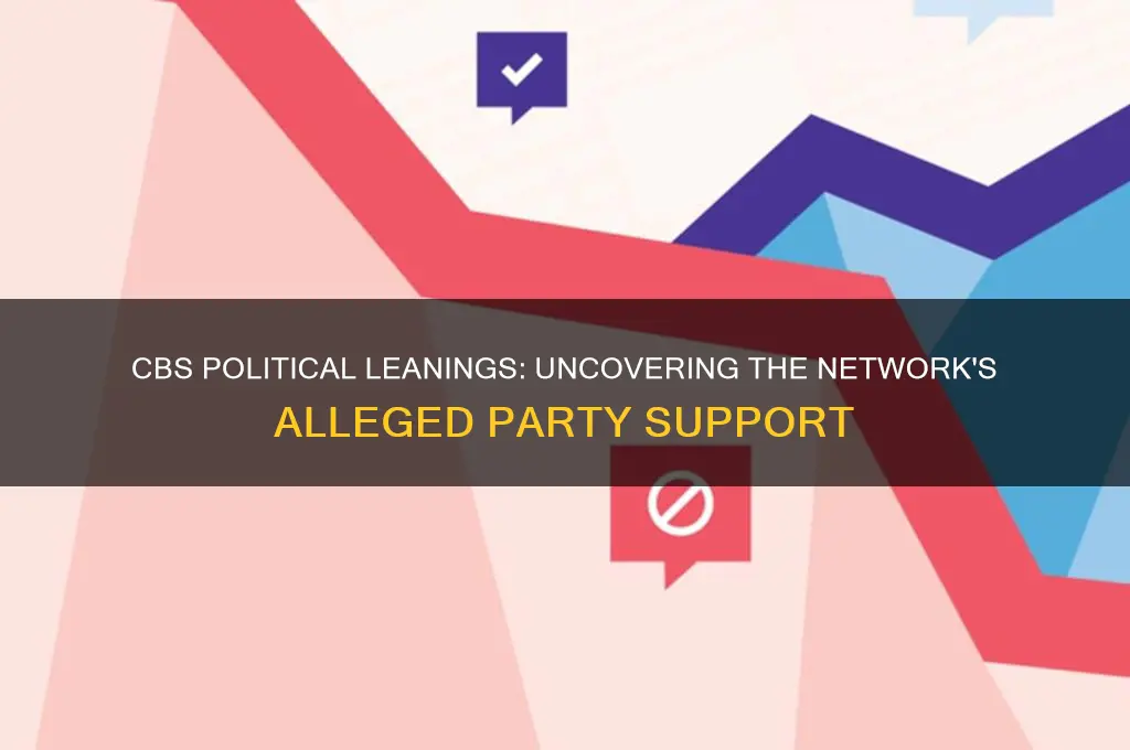 which political party does cbs support