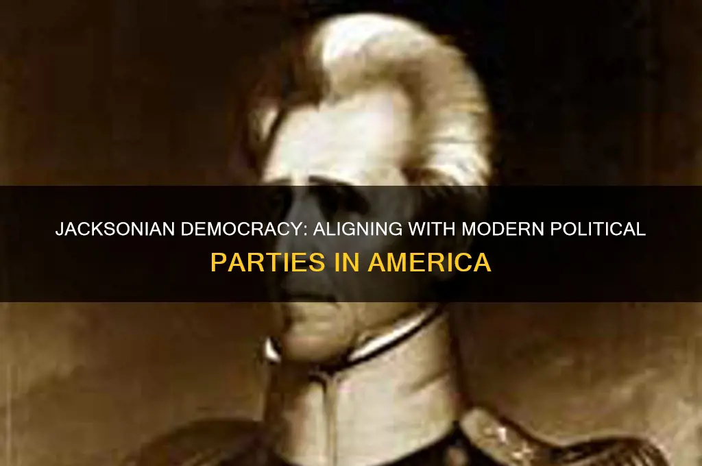 which political party does jacksonian government align with