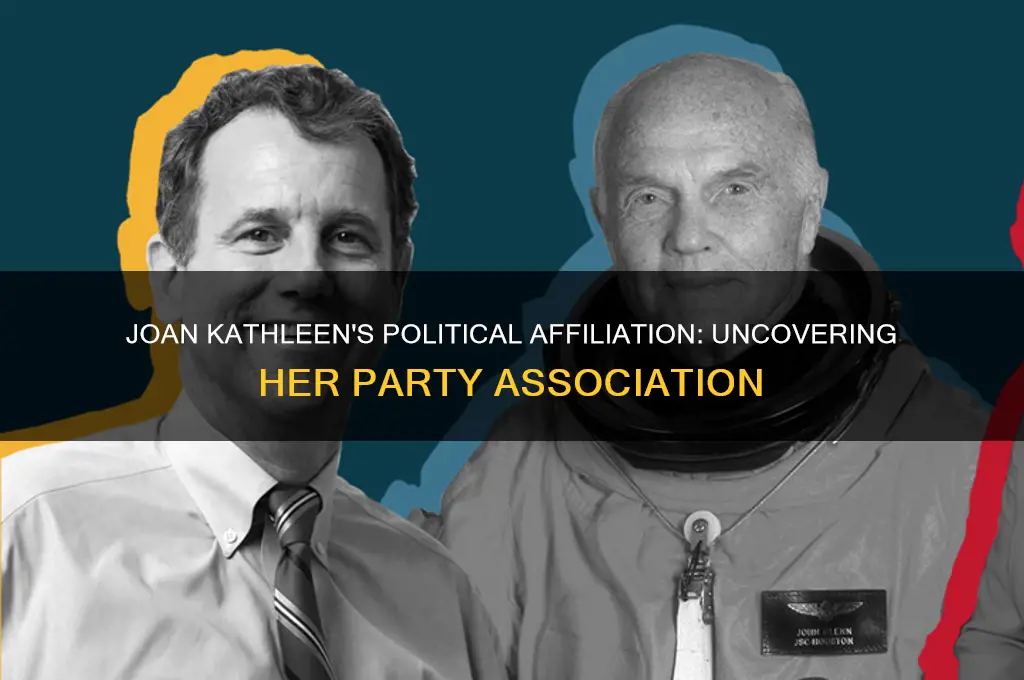 which political party does joan kathleen associate with
