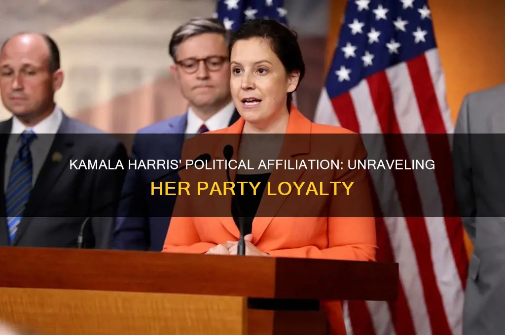 which political party does kamala harris