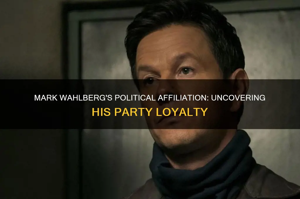 which political party does mark wahlberg belong to