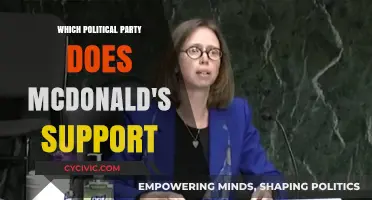 McDonald's Political Leanings: Uncovering the Fast-Food Giant's Party Allegiance