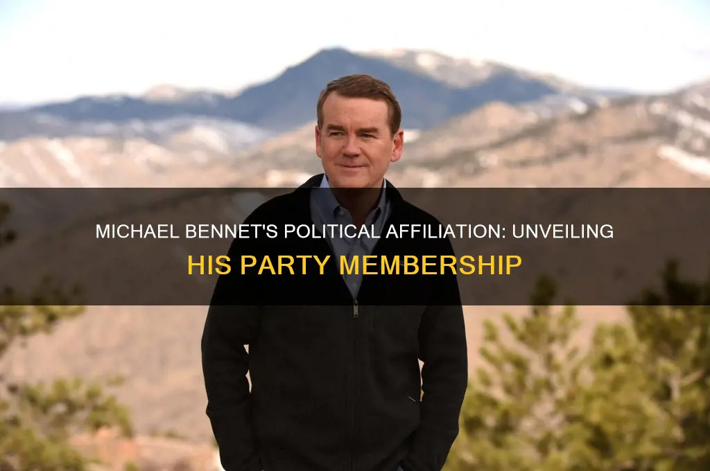 which political party does michael bennet belong to