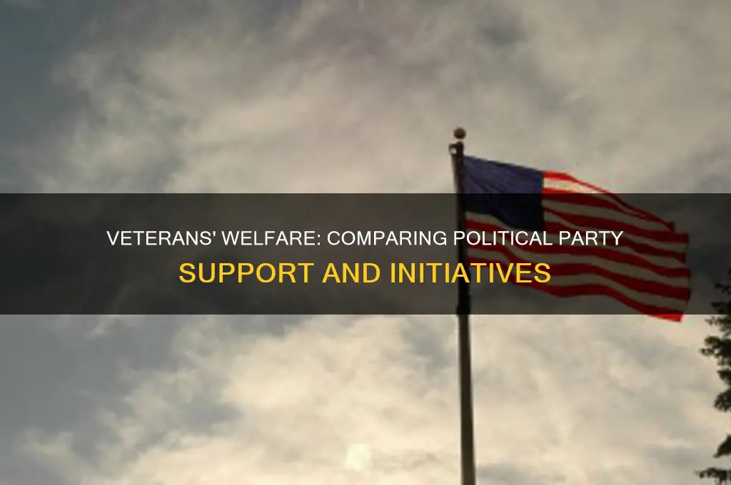 which political party does more for veterans