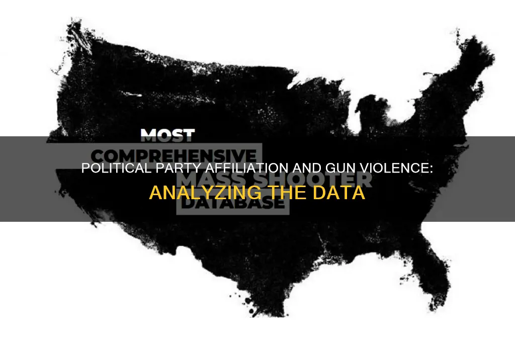 which political party does more shootings