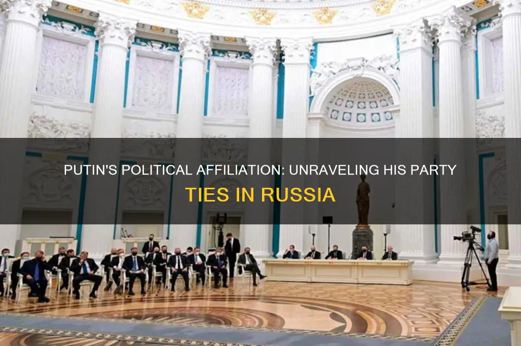 which political party does putin belong to