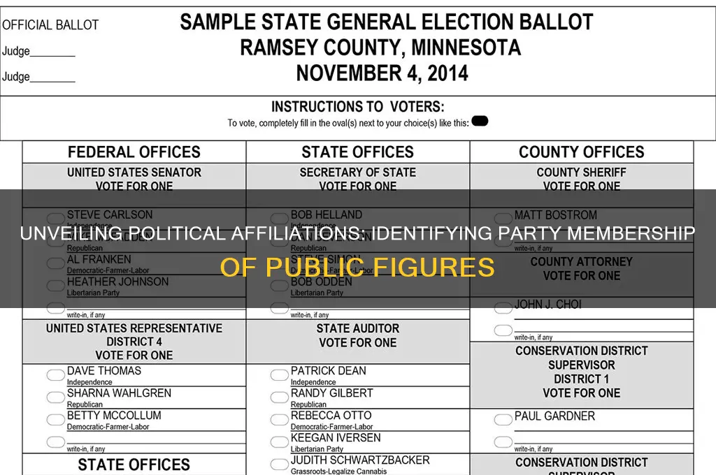 which political party does that person belong to