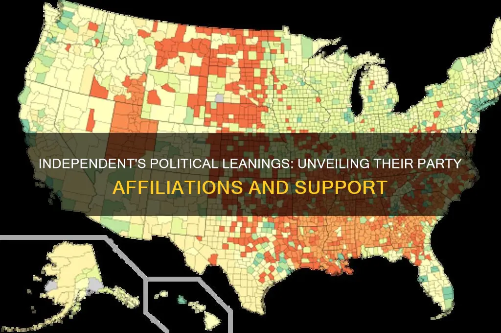 which political party does the independent support
