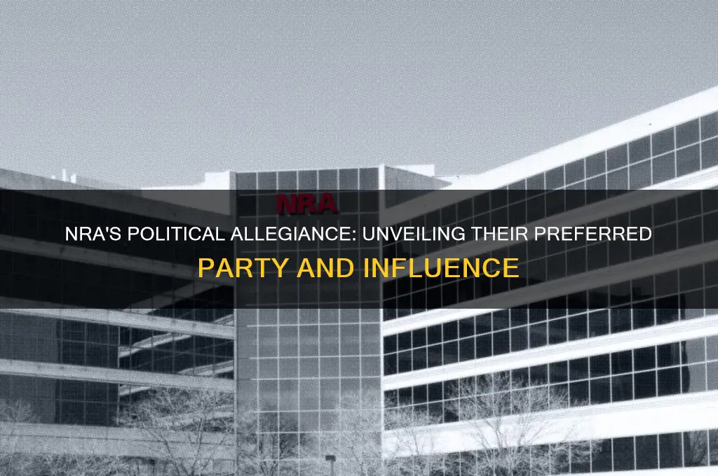 which political party does the nra support