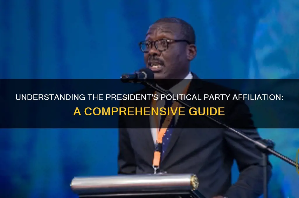 which political party does the president belong to