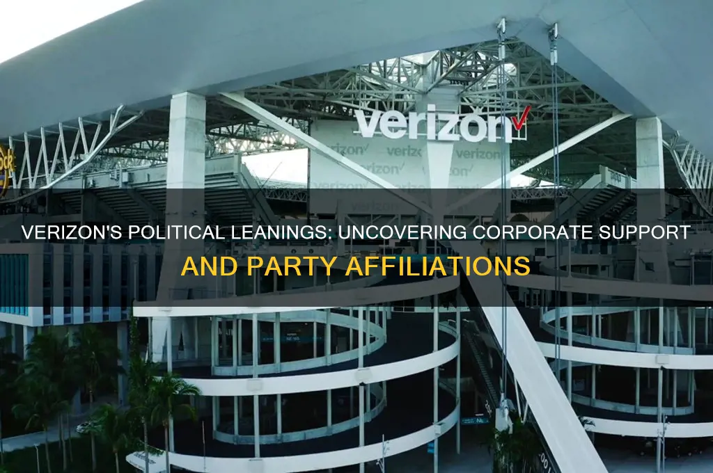 which political party does verizon support