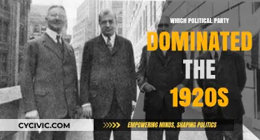 The Roaring Twenties: Which Political Party Held Dominance in the 1920s?