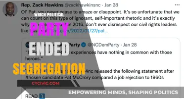 The Democratic Party's Role in Ending Segregation in America