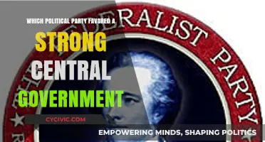 Strong Central Government: Which Political Party Champions Federal Power?