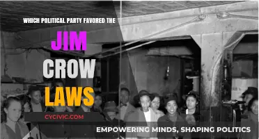 Which Political Party Supported Jim Crow Laws: Historical Analysis