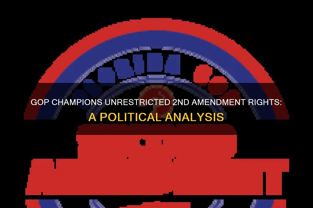 which political party favors strict 2nd amendment rights