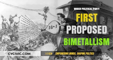 Bimetallism's Origins: Which Political Party First Championed the Policy?