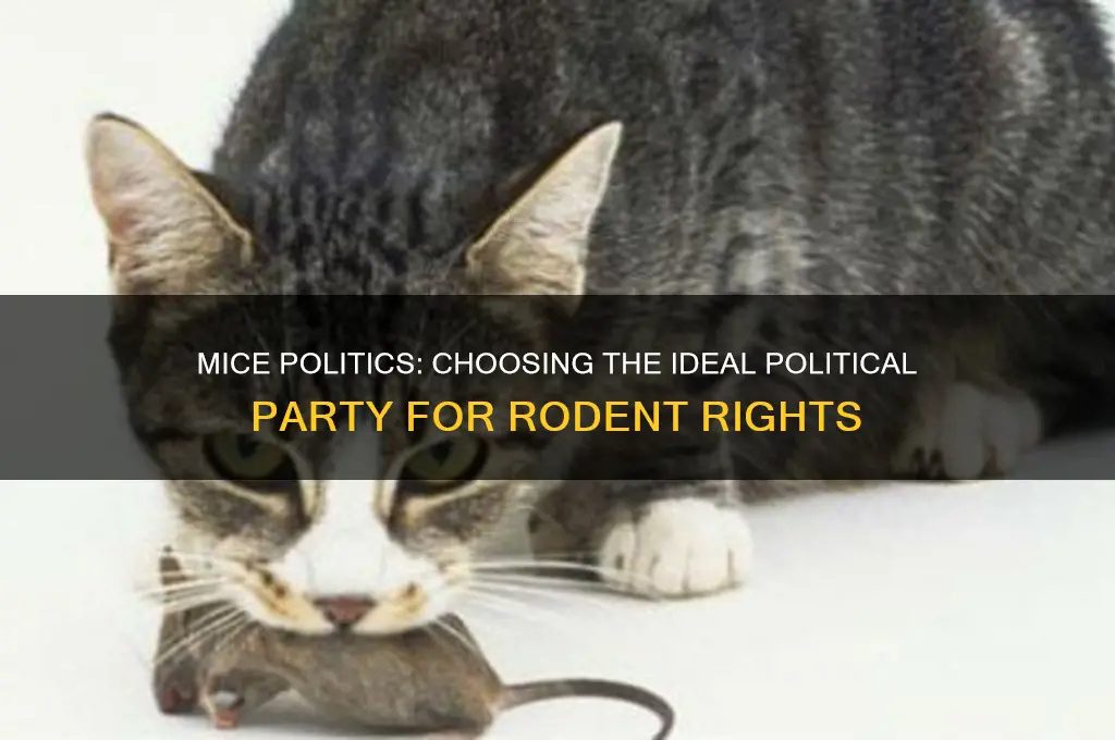 which political party for mice