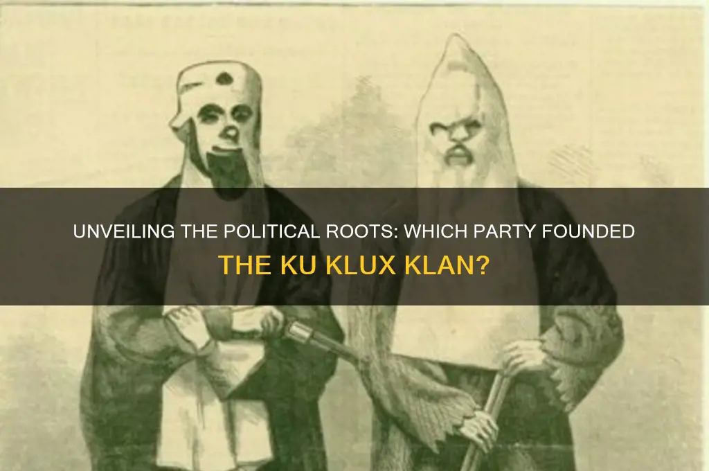 which political party founded the kk