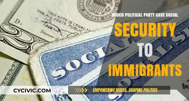 Which Party Extended Social Security Benefits to Immigrants in the U.S.?