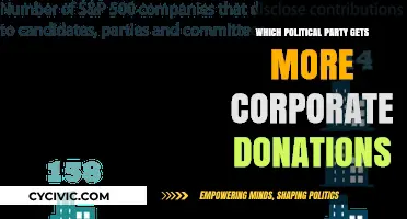Corporate Cash in Politics: Which Party Receives More Donations?