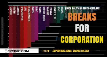 Corporate Tax Breaks: Which Political Party Favors Business Incentives?