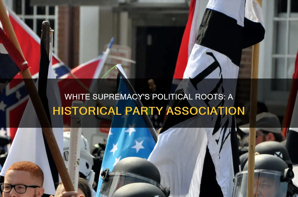 which political party has been historically associated eith white supremacy