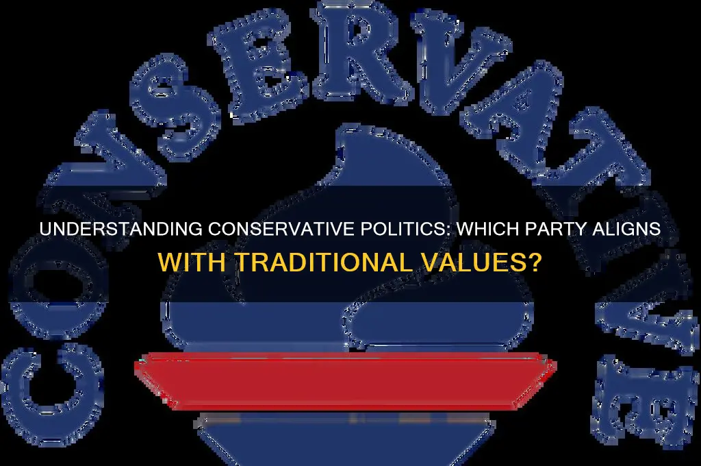 which political party has conservative views