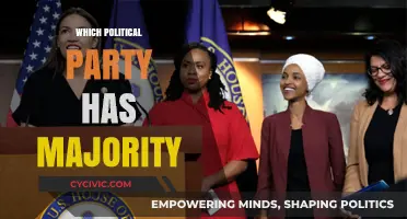 Which Political Party Holds the Majority in the Current Government?