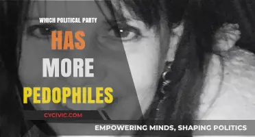Pedophilia in Politics: Which Party Has More Convicted Offenders?