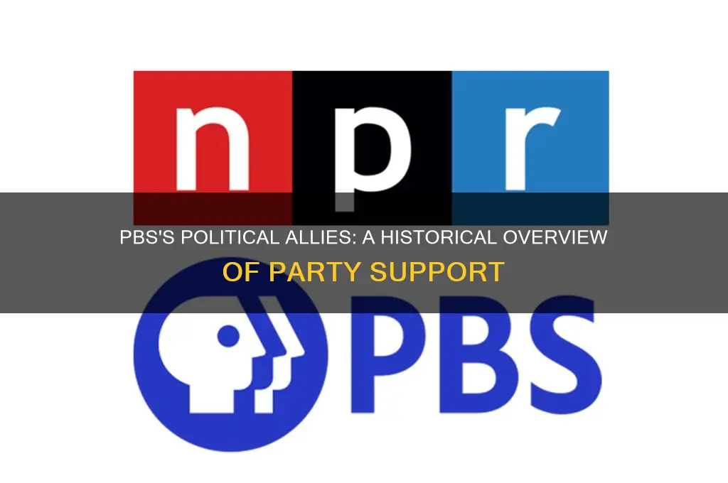 which political party has supported pbs over the years