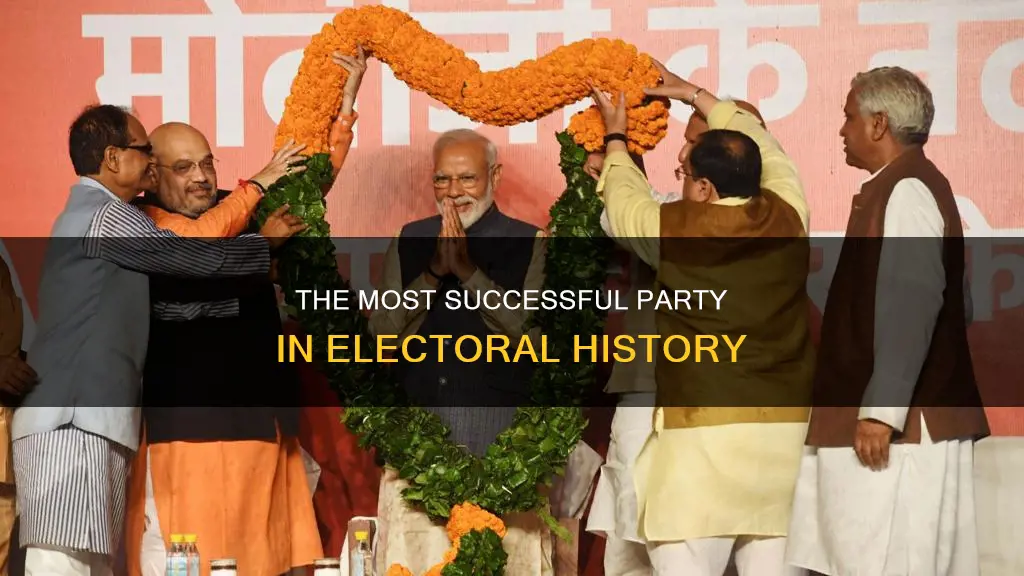 which political party has won the most elections